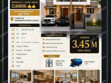 NEW Jemursari + Pantai Mentari dkt Mulyosari Sutorejo