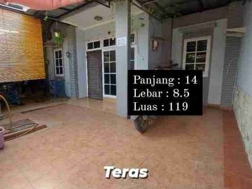 dijual rumah di perumahan harapan indah Bekasi dekat mall aman