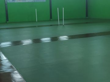 GOR badmintton 3lapangan di jl Pengasinan, Bekasi berikut bisnisnya, masih jalan, luas tanah 998m shm