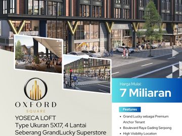 OPEN 24 UNIT 24 BULAN  Victoria Business Loft & Oxford Square Yoseca Loft
