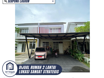 DIJUAL RUMAH CANTIK 2 LANTAI SERPONG LAGOON (EN654)