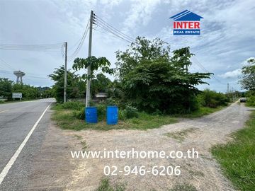 300 square wah (approximately 1,200 sq m) vacant land for sale near Wat Koh Ta Phut, on Rural Highway No. 4042, Photharam, Ratchaburi.