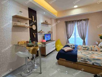 Dijual Studio Furnis ukuran 25 Meter New Interior @Puri Parkciew di Jakarta Barat