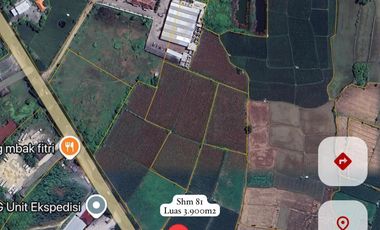 Dijual Tanah Komersial Jl. Raya Tuban Semarang, Desa Purwerojo Kec. Jenu Kota Tuban luas 42.190m2