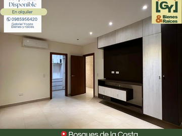 Alquiler departamento Bosques de la costa