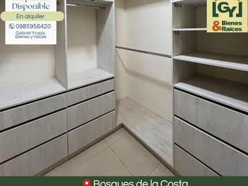 Alquiler departamento Bosques de la costa