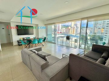 2 recámaras y terraza con vista a las áreas comunes