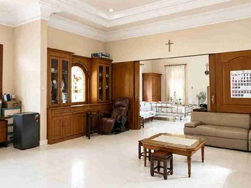 RUMAH MEWAH SULTAN SURABAYA SELATAN DI MARGOREJO INDAH FULL MARMER ITALY DEKAT A YANI, JEMURSARI