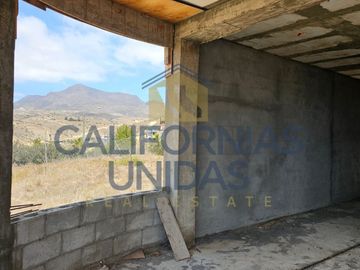 1 SOLO NIVEL EN CONSTRUCCION  LOMAS DE CANTAMAR ROSARITO B.C.