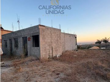 1 SOLO NIVEL EN CONSTRUCCION  LOMAS DE CANTAMAR ROSARITO B.C.