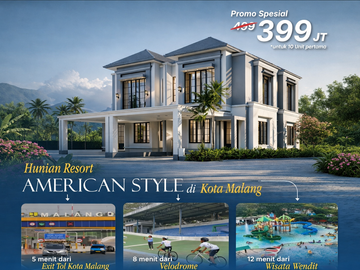 Promo Rumah 2 Lantai Dekat Sawojajar Kota Malang
