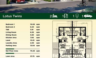 Duplex House For Sale in Alfonso Cavite (montebello subd)-MC