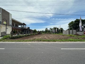 Dijual Murah Tanah SHM Residensial Pinggir Jl Raya Dibawah NJOP, Palagan Sleman