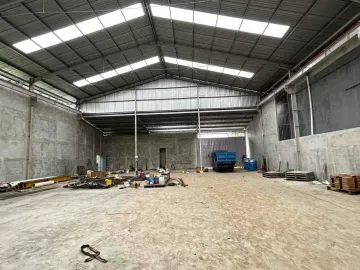 Gudang Siap Pakai Tol Legok Tangerang Sudah Include Hoist Crane dan Mess Karyawan