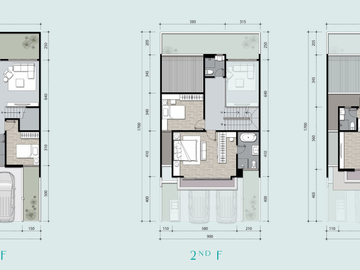 JUAL RUMAH BARU FINORE GADING SERPONG 3 LANTAI HIGH CEILING!