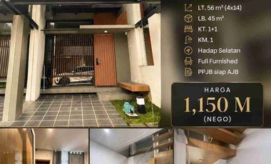 DIJUAL RUMAH FLEEKHAUZ BSD CITY FURNISHED