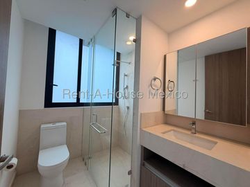 Renta Departamento Alegra Towers, Juriquilla, tipo Loft, 1 recámara, 2 baños completos, 2 estac., Amenidades