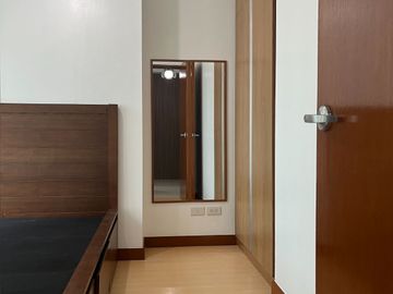 Central Park West Semi furnished one bedroom unit with parking for rent beside Mitsukoshi mall
