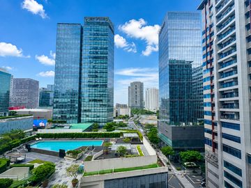 Corner Unit Condo for Rent in  BGC Fort Bonifacio Taguig City at The Suites 2 Bedrooom 2BR