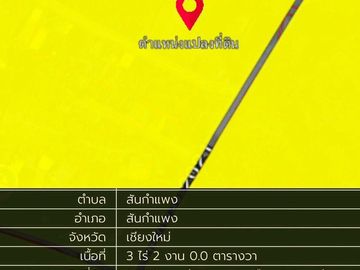 🌟🌳 Land with Warehouse for Sale | San Kamphaeng, Chiang Mai | Below Appraised Value | Yellow Zone | Expansion Opportunity