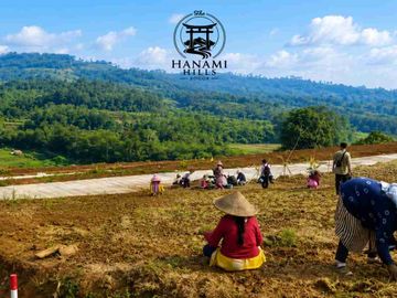 THE HANAMI RIVERA Tanah Kavling SHM Bisa Bangun di Jonggol Bogor Dekat Jakarta 60 Menit dari Exit Tol Nagrak Kota Wisata Cibubur