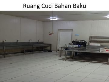 Dijual Pabrik Ex Makanan Lengkap Dengan Cold Storage di Curug Tangerang