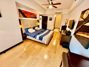 ONE SERENDRA 2 BEDROOM CONDO FOR SALE AND FOR LEASE FULLY FURNISHED INTERIORED 140 SQM. PHP 66,000,000 NEAR THE SEASONS, FORT VICTORIA, TRION