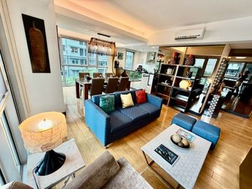 ONE SERENDRA 2 BEDROOM CONDO FOR SALE AND FOR LEASE FULLY FURNISHED INTERIORED 140 SQM. PHP 66,000,000 NEAR THE SEASONS, FORT VICTORIA, TRION