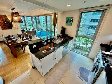 ONE SERENDRA 2 BEDROOM CONDO FOR SALE AND FOR LEASE FULLY FURNISHED INTERIORED 140 SQM. PHP 66,000,000 NEAR THE SEASONS, FORT VICTORIA, TRION