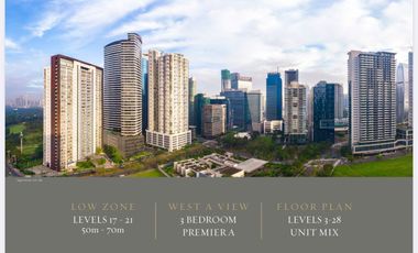 For Sale: Premier 3BR Residence with Makati Skyline Views at Aurelia Residences, BGC