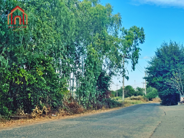Vacant land for sale in Suranaree Industrial Estate, total area 3 rai 3 ngan 49 square wa (approximately 1.2 acres). Corner plot, frontage on 2 sides.