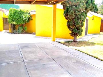 Renta Amueblada Casa de Un Piso en el Barreal, Sn Andrés Cholula, Pue. con Alberca