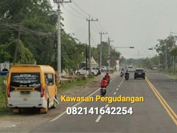 (Ba) Tanah LD 133 mtr, Dpn Gerbang TOL MADIUN, Lokasi Prospektif