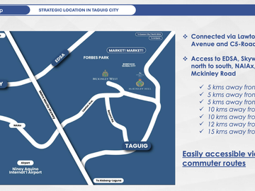 For Lease! 2,306 Sqm at 18/20 Upper McKinley Bldg, Taguig City - McKinley