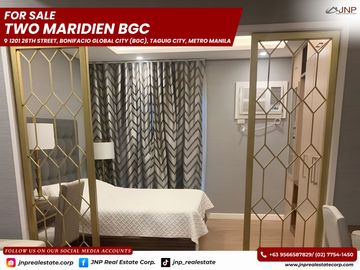 STUDIO FOR SALE AT TWO MARIDIEN, BGC, TAGUIG CITY, METRO MANILA