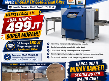 Dijual Cepat Mesin X-ray HI-Scant Harga Murah Lokasi Kebon Jeruk Jakarta Barat