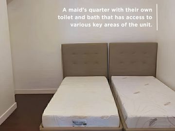 3BR with balcony luxury residence for rent in Grand Hyatt BGC Taguig