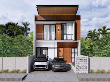 Rumah 2 Lantai Baru Minimalis SHM di Baruk Utara