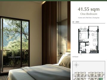 Bern Baguio Tower 1, 1BR WITH BALCONY
