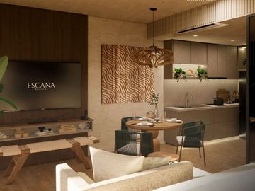 Escana Boracay Tower 2, 1BR with balcony, Pre selling condo unit