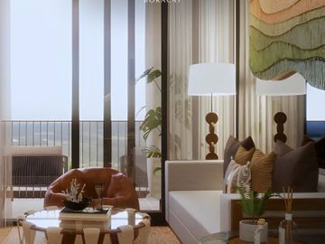 Escana Boracay Tower 2, 1BR with balcony, Pre selling condo unit
