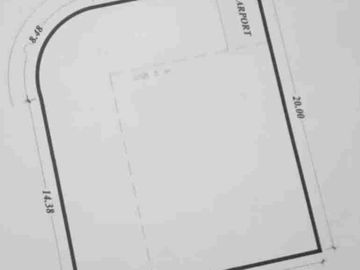 Tanah Luas 326 m² di Cluster Telaga Golf Araya Malang.