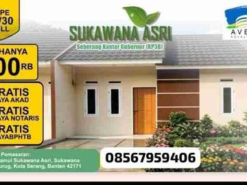 di jual rumah subsidi samping kampus UIN 2 serang banten