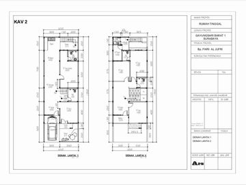 Dijual Rumah gayungsari barat