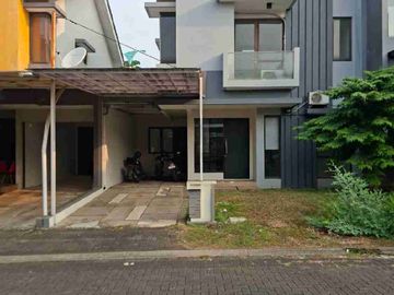 rumah 2 lantai sudah SHM, clstr allevare di foresta bsd, nego sampai deal.