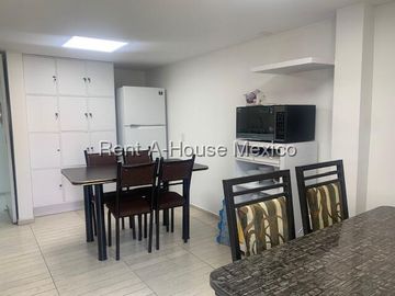 Departamento Amueblado en Renta en Alvaro Obregón ,Progreso Tizapan EDLT 26-3279.