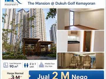 Ruang Kantor Semi Furnished 90 m² di The Mansion Kemayoran – Beli Hemat 400 Juta!