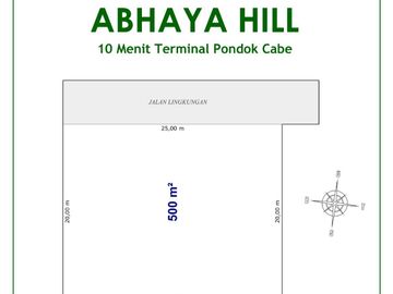Dijual Tanah Murah 2 Juta-an/2, 9 Menit The Park Sawangan