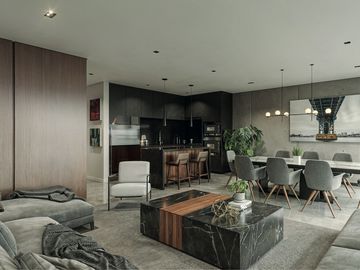 Departamento de 178 m² con 3 Habitaciones en preventa en Polanco V Sección