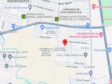 VENTA DE CASA EN AGUASCALIENTES COLONIA LA ESTANCIA AGUASCALIENTES
